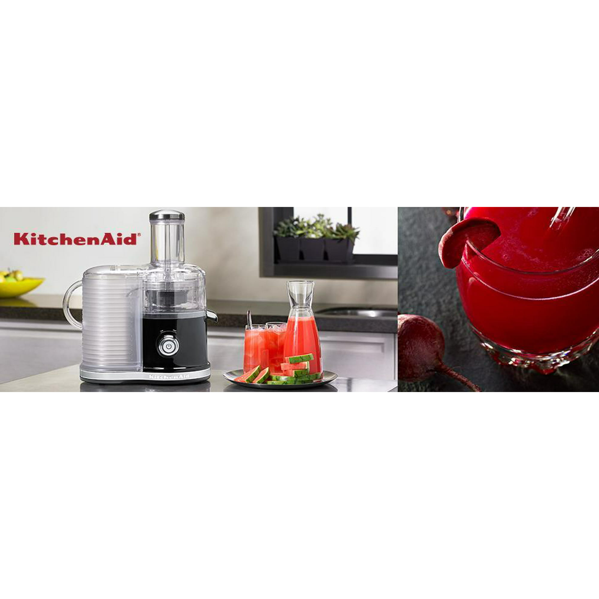 BNIB KitchenAid KVJ033QG Easy Clean Centrifugal Juicer in Black 